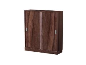 Skjutdörrskåp 3xA4 1200 mm valnöt