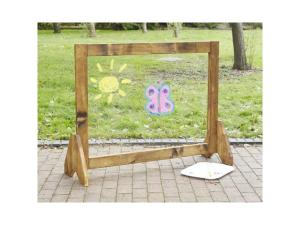 Golvstaffli med plexiglas