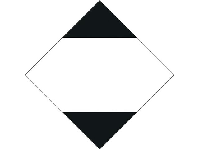 Etikett Farligt Gods 100x100mm 1000/rl