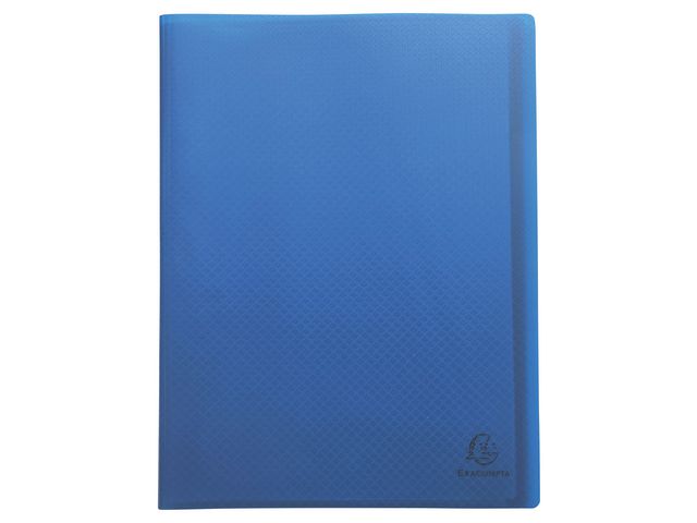 Demobok EXACOMPTA rec 20 fickor blå