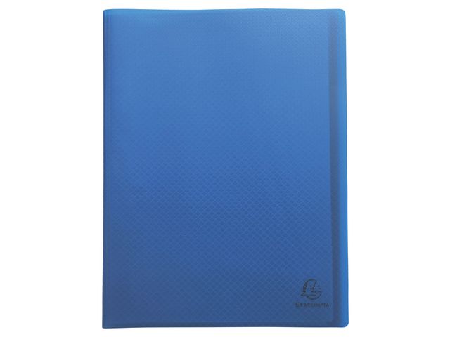 Demobok EXACOMPTA rec 30 fickor blå