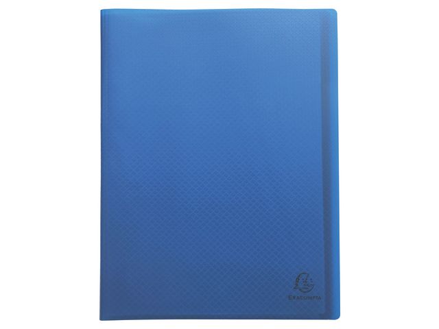 Demobok EXACOMPTA rec 40 fickor blå