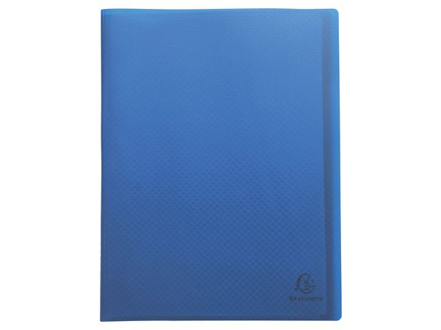 Demobok EXACOMPTA rec 50 fickor blå