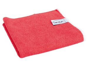 Microfiberduk VIKAN 32x32cm röd 5/fp