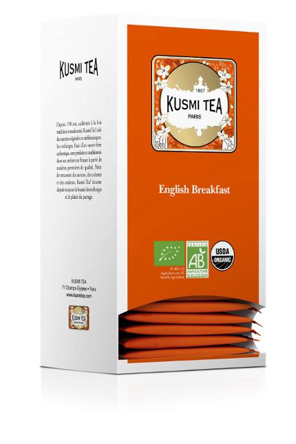 Te KUSMI Eko English Breakfast 25/fp