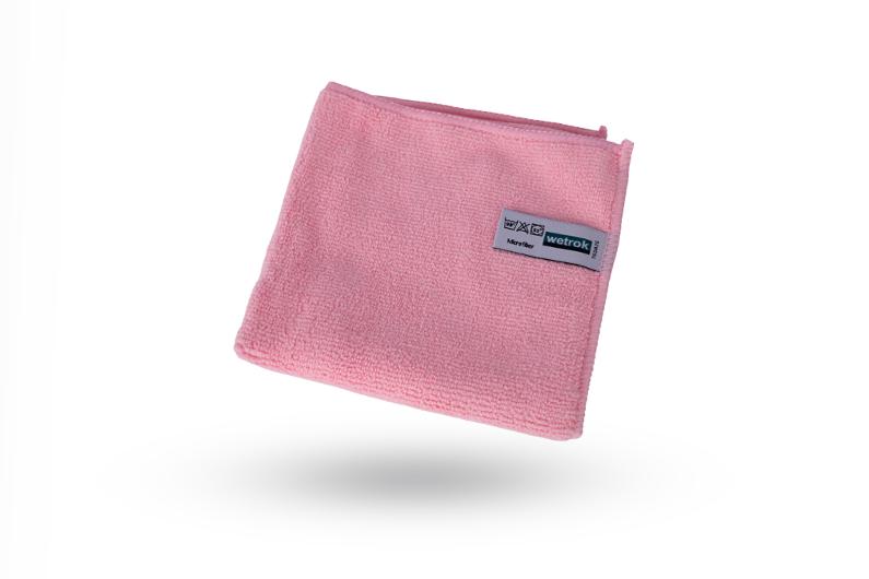 Microfiberduk WETROK 32cm röd 10/fp