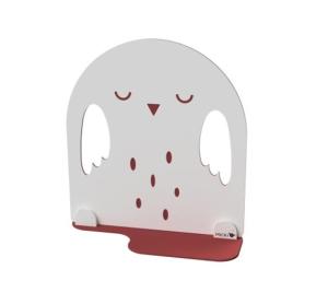 MICKI Lekskärm röd ugglan