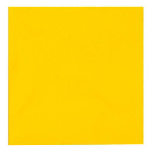 Servett ABENA 1-lags 33x33cm gul 250/fp