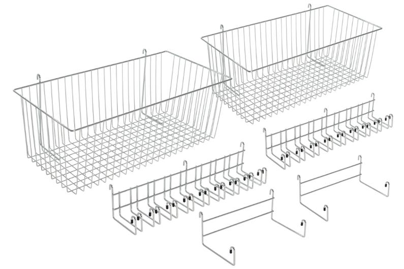 Förvaringskorgar till Bollvagn 3st