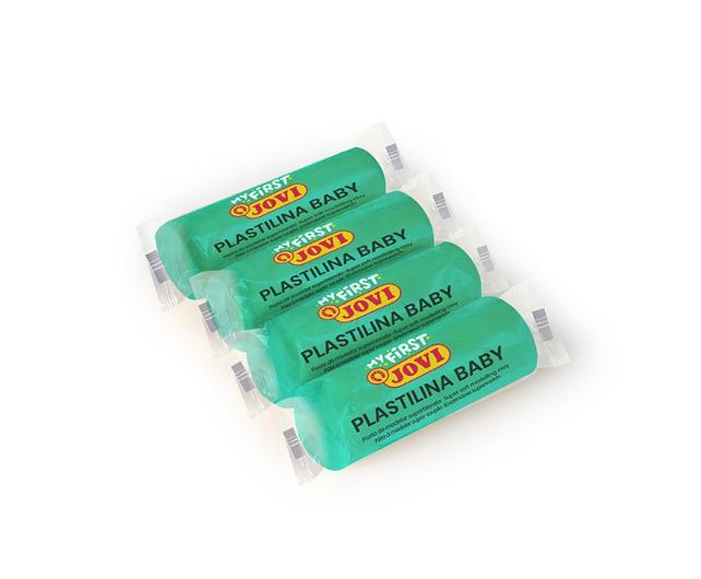 Modellera PLASTILINA Baby 18x38g grön