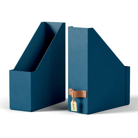 Tidskriftssamlare Leitz Puro blå 2/fp