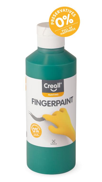 Fingerfärg CREALL 250ml grön