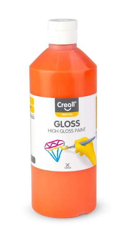 Glansfärg CREALL Gloss 500ml orange