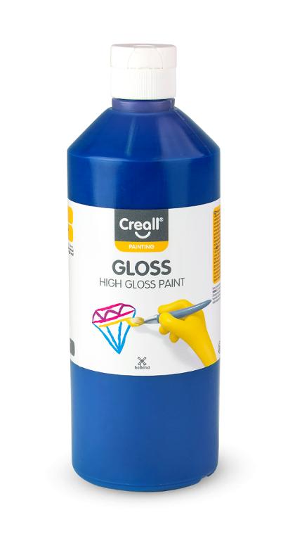 Glansfärg CREALL Gloss 500ml blå