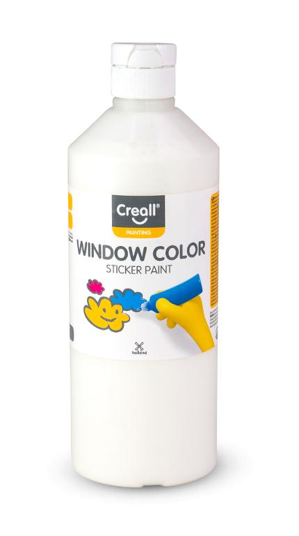 Fönsterfärg CREALL 500ml vit