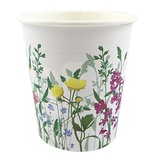 Pappersbägare Flora 25cl 80/fp