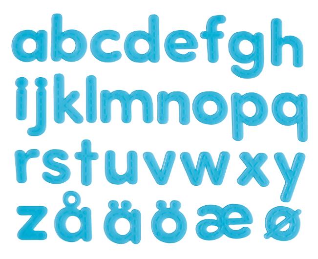 Taktila bokstäver 31 st
