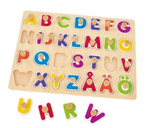 Knoppussel bokstäver A-Ö