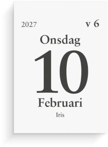 Dagblock Studieåret 26/27