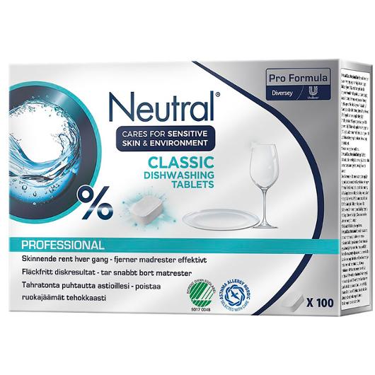Maskindisk NEUTRAL Classic tabs 100/fp