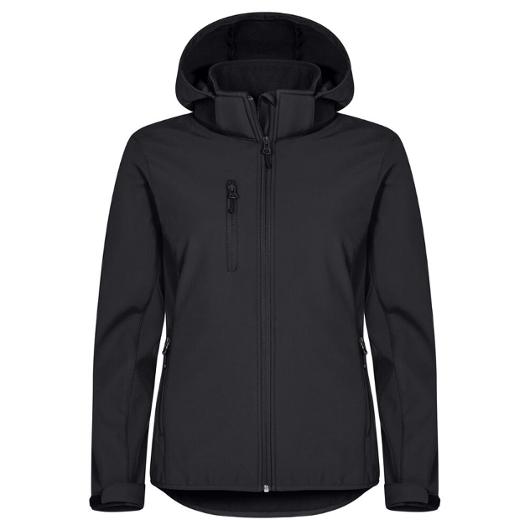 Softshelljacka CLIQUE 0200917 dam sv 2XL