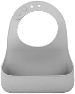 Haklapp Silikon grå