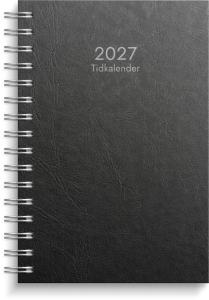 Tidkalender 2027 svart