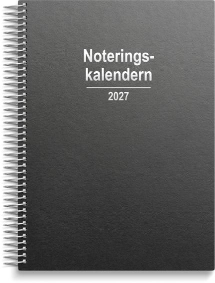 Noteringskalendern 2027 refill
