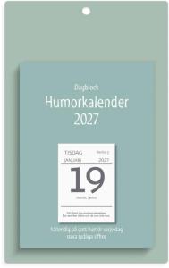Väggplån med dagblock Humor 2027