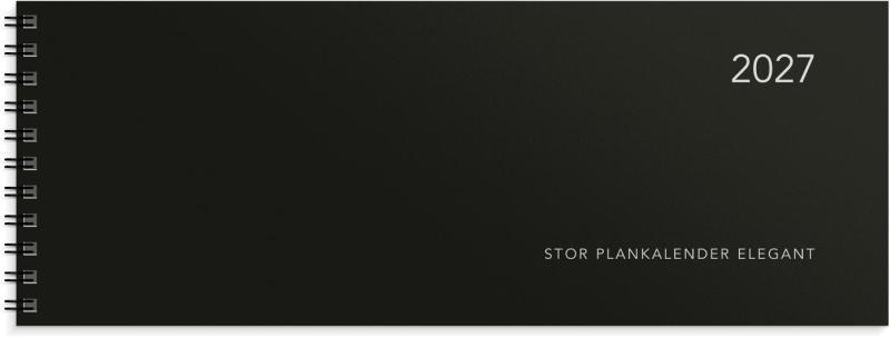Stor Plankalender Elegant 2027