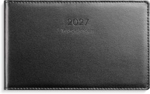 Veckokalendern 2027 skinn svart
