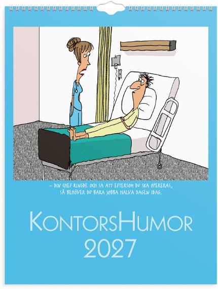 Väggkalender Kontorshumor 2027