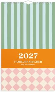 Familjekalender Color Blocking 2027