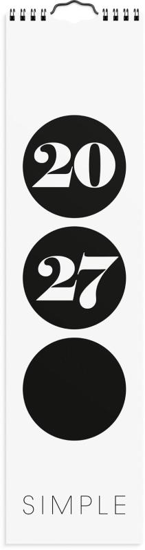 Väggkalender Simple 2027