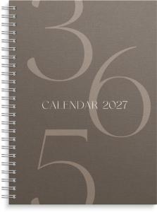 Kalender Business Story 2027 brun