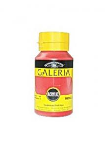 Akrylfärg Galeria 500ml röd