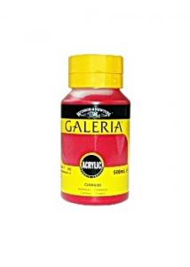 Akrylfärg Galeria 500ml mörkröd
