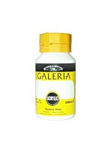 Akrylfärg Galeria 500ml vit