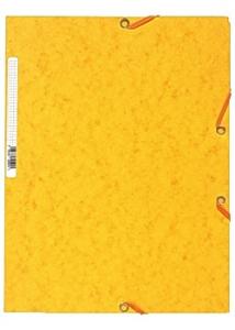 Exacompta Gummibandsmapp 400g A4 gul