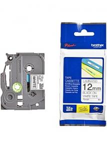 P-Touch Tape TZE231 12mm svart på vit