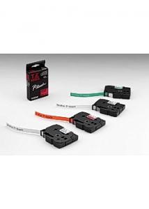 P-Touch Tape TZE335 12mm vit på svart