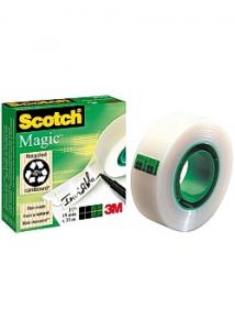 Scotch Magic Dokumenttejp 810 33mx12mm (rulle om 33 m)