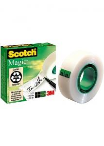 Scotch Magic Dokumenttejp 810 33mx19mm (rulle om 33 m)