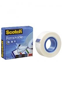 Scotch® Dokumenttejp 811 33mx19mm (rulle om 33 m)