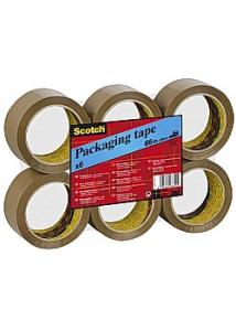 Scotch® Packtejp 371 PP 66mx38mm brun