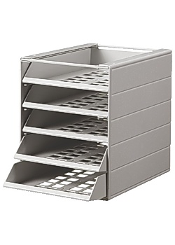 Durable Blankettbox Idealbox Basic 5-fack grå (fp om 5 st)