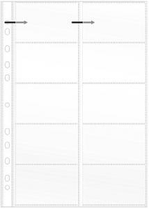 Visitkortsficka A4 (fp om 10 st)