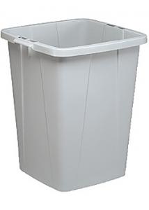 Durable Papperskorg 90 L rektangulär grå
