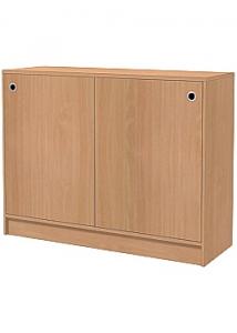 LANAB DESIGN Skåp 2xA4 skjutdörrar H92,5cm bok