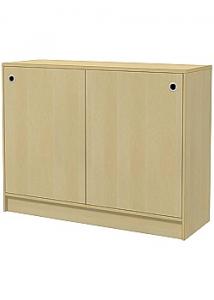 LANAB DESIGN Skåp 2xA4 skjutdörrar H92,5cm björk